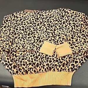 Ladies Animal Print Sweater